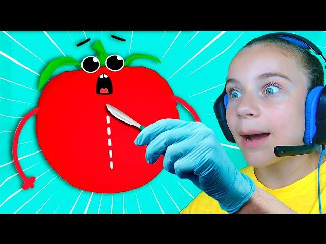 СПАСАЮ ЖИЗНЬ ФРУКТАМ Игра на телефоны андроид Fruit Clinic