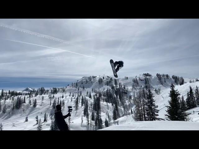 Snow park riding