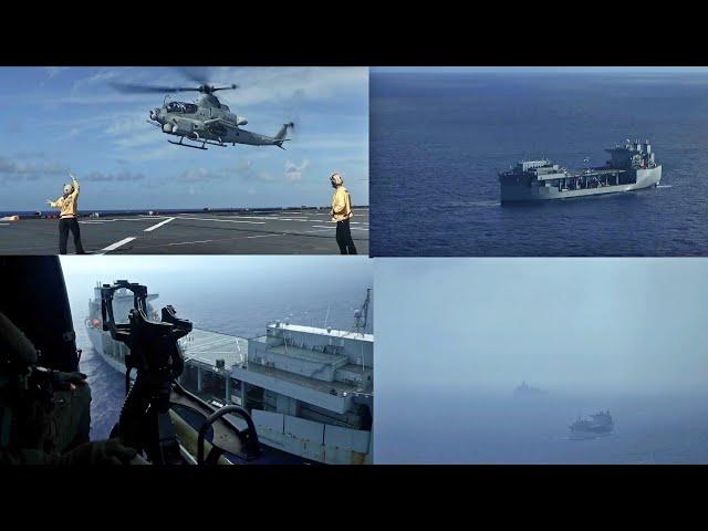 Exercise Balikatan 22 | USS Miguel Keith (ESB-5) | Flight Operations | Semper In Pugna