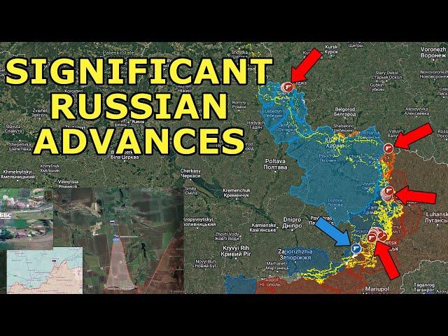 RUAF Capture 64 Sqkm Within 24 Hours | AFU Experiencing Local Collapses