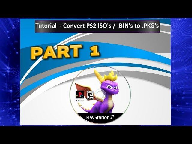 PS3 tutorial - Convert PS2 ISO / BIN files to PS2 Classics / ISO.BIN.ENC file for PKG