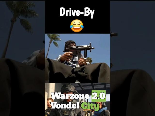 Call Of Duty Warzone Vondel City: Drive-By  #gaming #laugh #funny