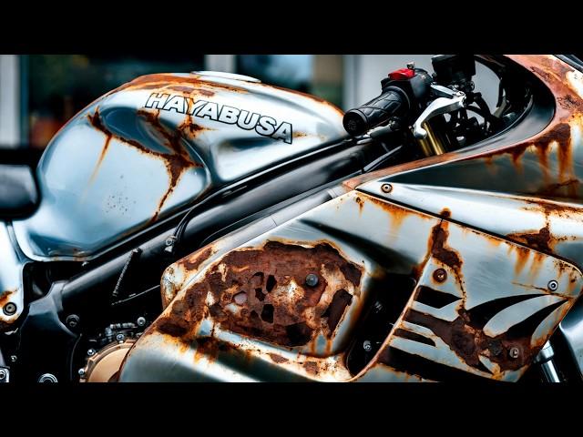 Suzuki Hayabusa Motorcycle Full Restoration | Restored Suzuki Hayabusa Sport Motorcycle