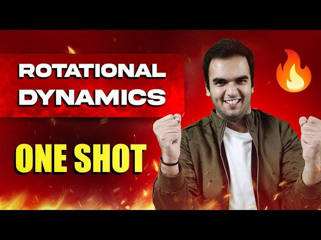 Rotational Dynamics Detailed ONE SHOT - Maharashtra Board 2024 - RG Lectures - Physics Revision