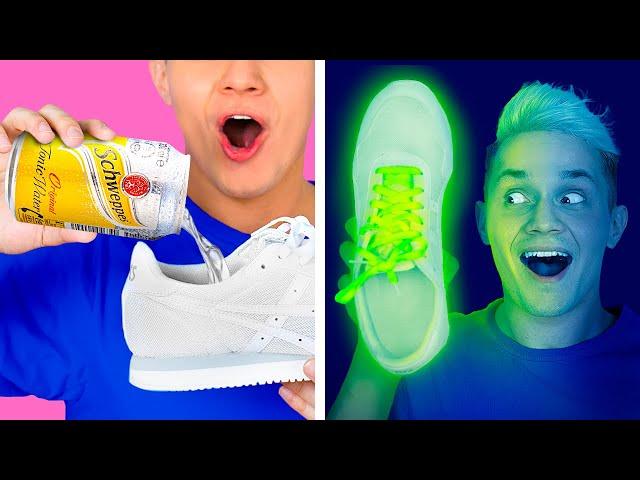 COOLEST CLOTHES HACKS FOR BOYS || Testing Awesome DIY Ideas For Your Amazing Look By 123 GO! BOYS