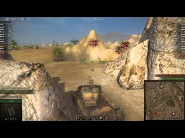 World of Tanks Commentary: T26E4 Super Pershing Steppes