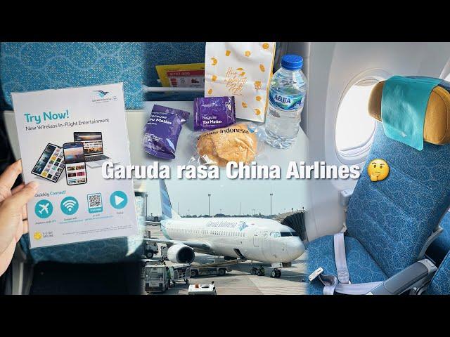 Review PESAWAT Boeing 737-800 Garuda Indonesia!! | Yogyakarta - Jakarta (PK-GUD)