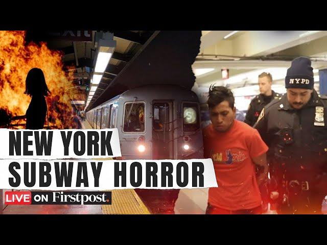 New York Subway Horror LIVE: Woman Burned Alive while Sleeping in Subway Train in US