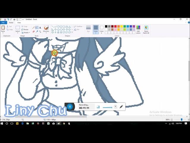 Speedpaint -Yandere! Lin {READ DESC}