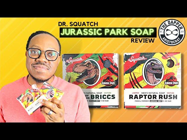 Dr  Squatch Jurassic Park Bar Soap Review   HD 1080p