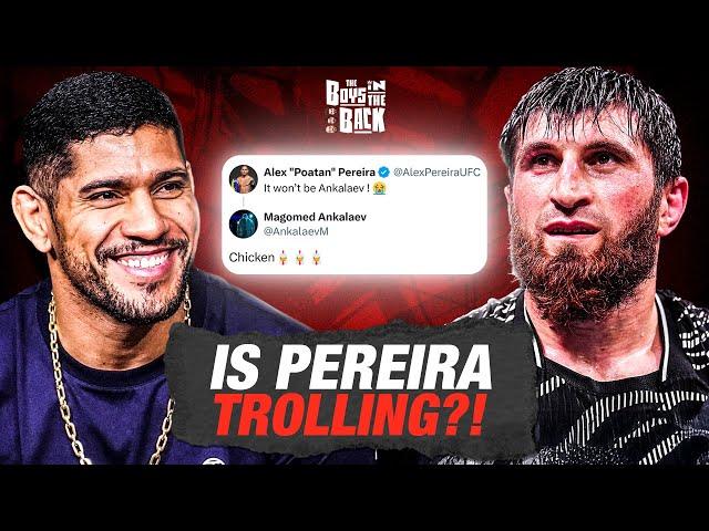 What does Alex Pereira's tweet mean for the UFC in 2025? | The Boys in the Back