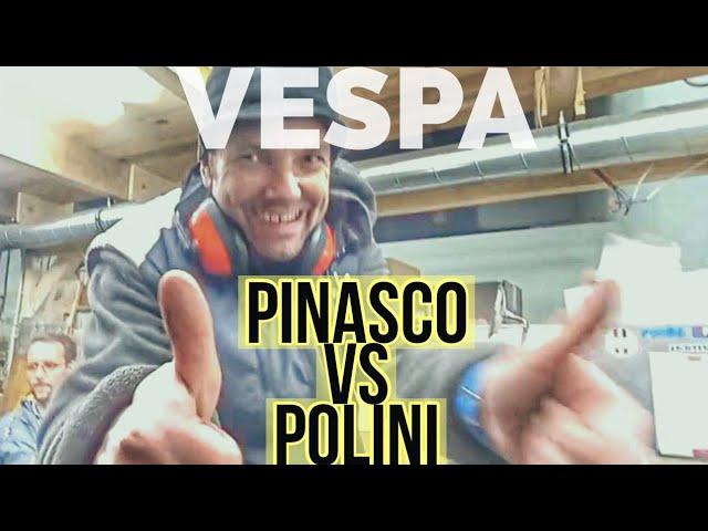 vespa M244 dyno | PINASCO vs POLINI racing CHALLENGE |  FMPboxTEST |