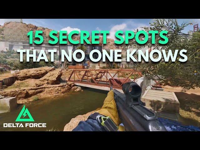 15 Must-Know Secret Spots in Delta Force Zero Dam