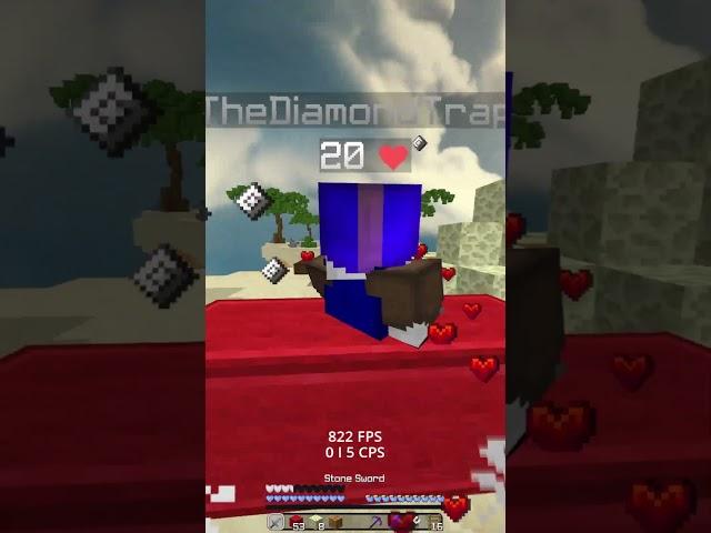 Minecraft Bedwars + PVP (Mineland, Fireball Fight, Butterfly Click) #bedwars #minecraft #mineland