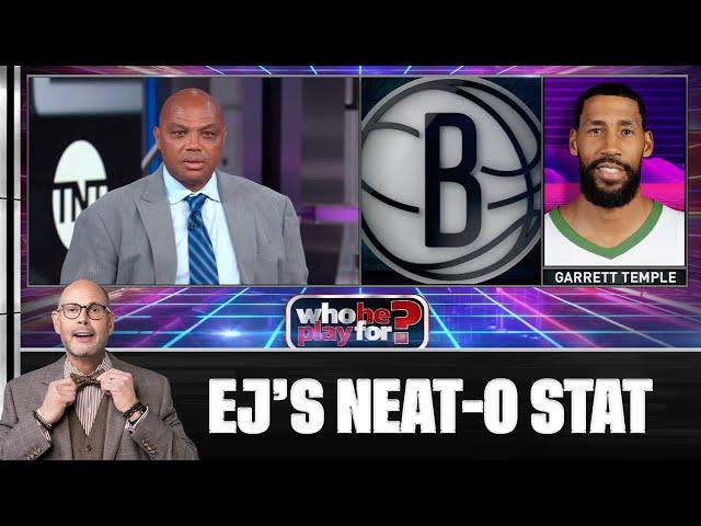 "You've Missed The Same Guy 7 Years In A Row"  Chuck Attempts "Who He Play For?" | NBA on TNT