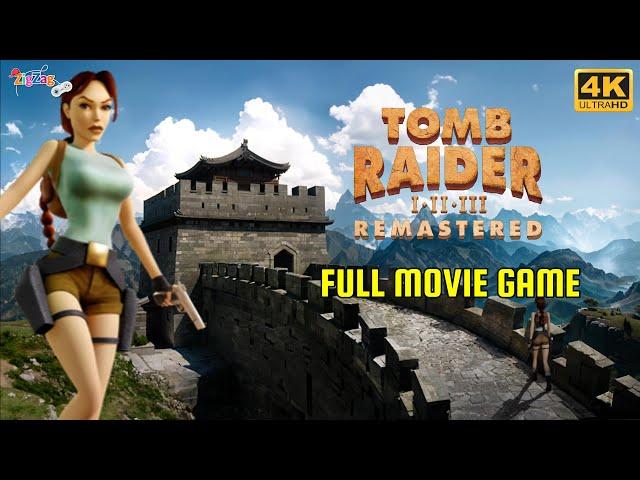 Tomb Raider 2 Remastered PS5 | Full Movie Game | 4K  @ZigZagGamerPT