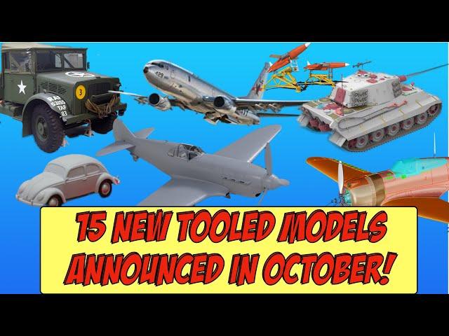 October's BIGGEST Announcements Revealed! New Tooled Scale Models