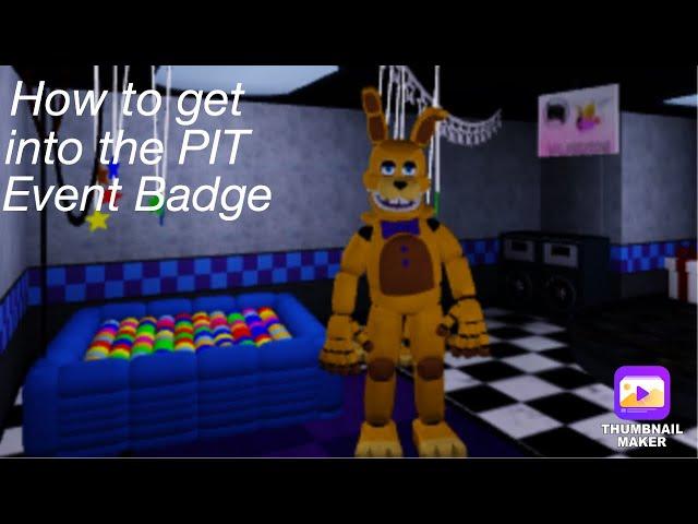 How to get INTO THE PIT Event Badge (FNaF 2 | Fazbear’s Restabilized) Roblox