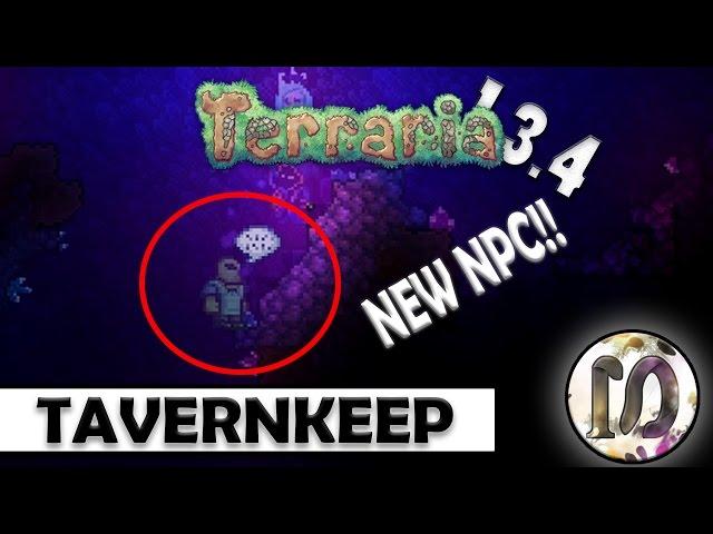 Terraria 1.3.4 - TAVERNKEEP (How To Get) - NEW NPC - HOW TO START NEW EVENT