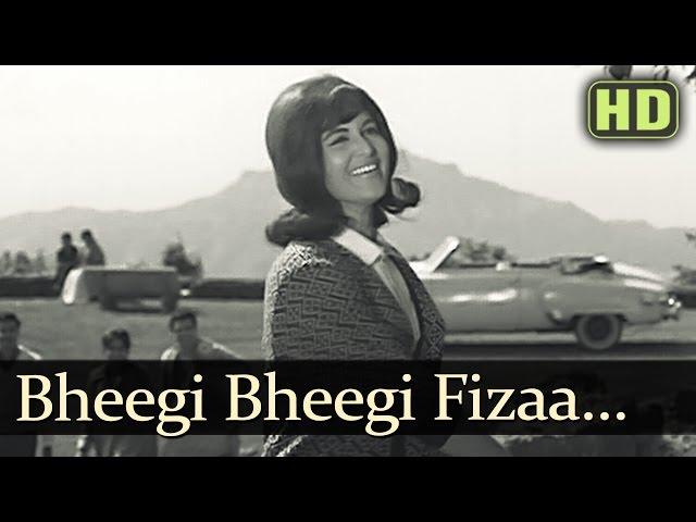 Bheegi Bheegi Faza - Shashi Kala - Anupama - Asha Bhosle - Hemant Kumar - Dharmendra - EvergreenSong