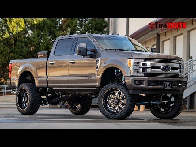 TireSouth -  2019 Ford F350 Platinum with Toyo Open Country MT Tires on American Force Wheels