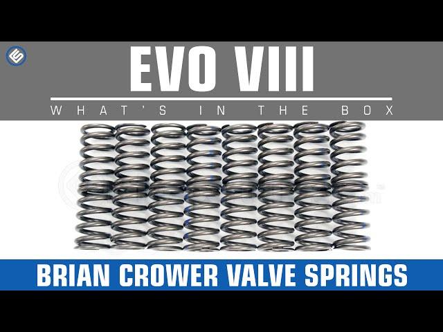 Brian Crower EVO Valve Springs- Whats in the Box?