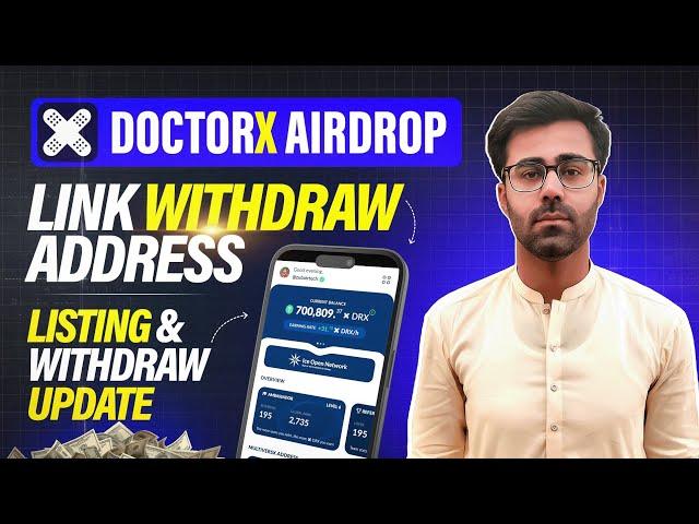 DoctorX Airdrop KYC Verification Full Process || DoctorX Link Wallet Withdrawal Address