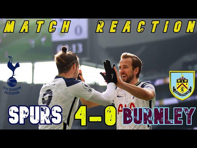 BALE CONTINUES TO IMPROVE!! TOTTENHAM 4-0 BURNELY MATCH REACTION!!