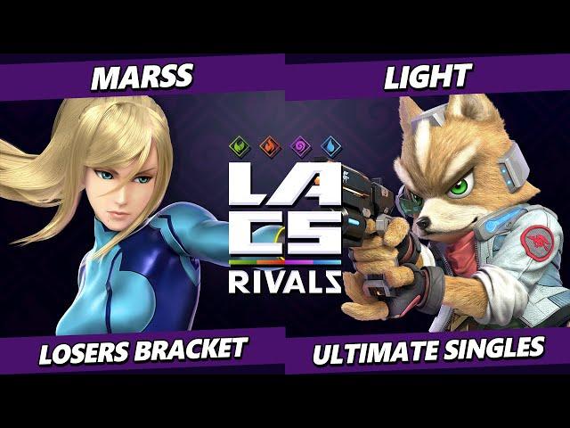 LACS Rivals - Marss (ZSS) Vs. Light (Fox) Smash Ultimate - SSBU