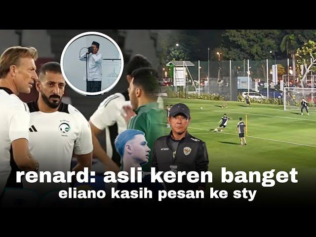 Adzan di GBK Buat Herve Renard Gagal Fokus, Eliano Kejutkan STY: Inilah Aku !! Militansi Fans Indo