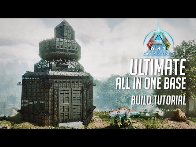 ARK: Survival Ascended | Ultimate All In One Base | Build Tutorial