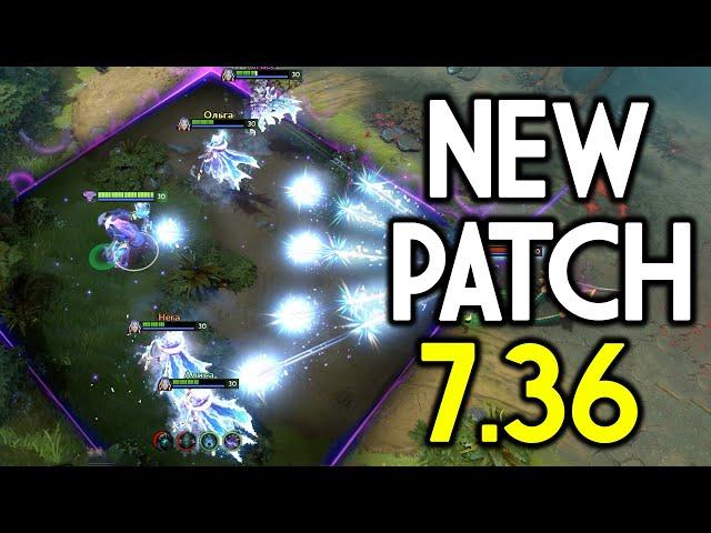 Dota 2 - Patch 7.36 - Spotlight New Changes!