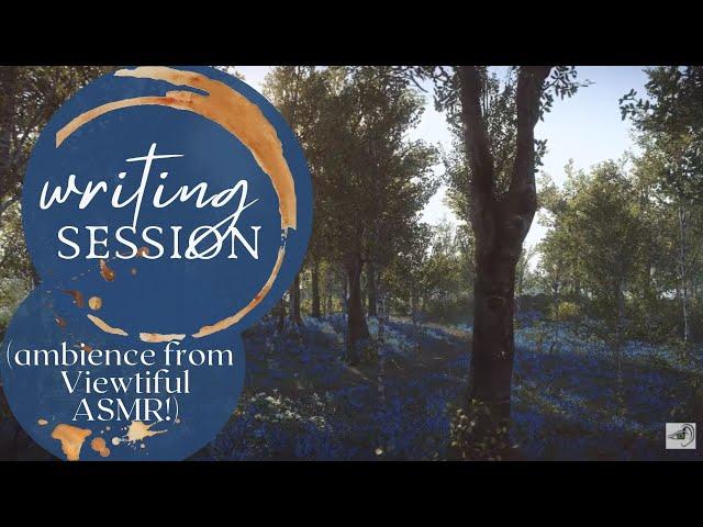 Ambient Writing Session | in a Meadow (ambience by Viewtiful ASMR!)