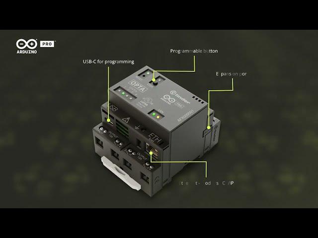 Arduino Opta: Micro PLC with Industrial IoT Capabilities