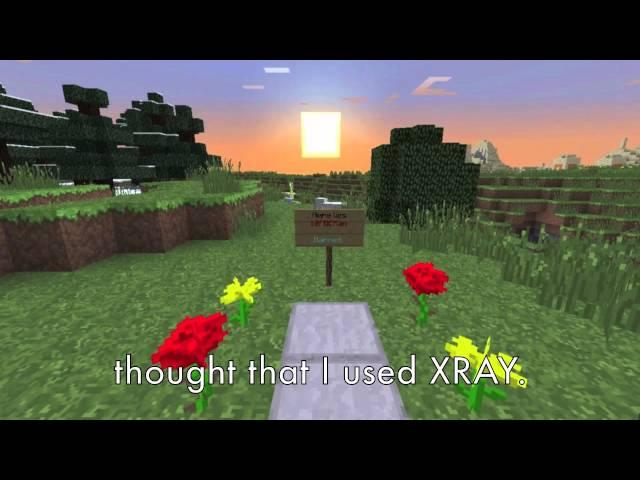  "You Thought I Used XRAY" A Minecraft Song Parody of Katy Perry's "The One That Got Away" 