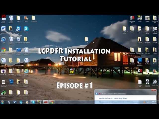 How To Install LCPDFR Tutorial