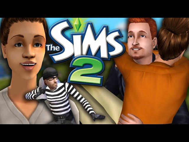 We Got Burgled & Fell in Love......(Sims 2 Gameplay)