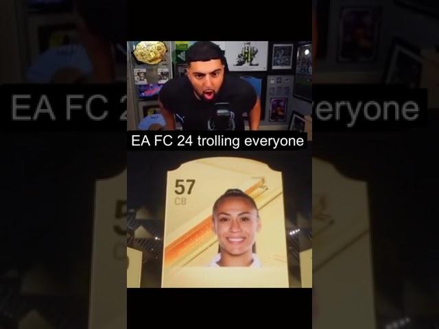 EA FC 24 be trolling everyone real hard  #eafc24 #packopening #fifafunnymoments