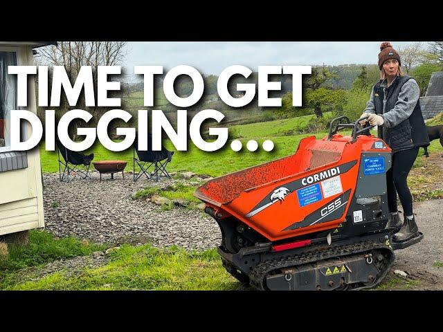 Indoor Excavation Begins!! Our DIY renovation steps up a level (ep 23)