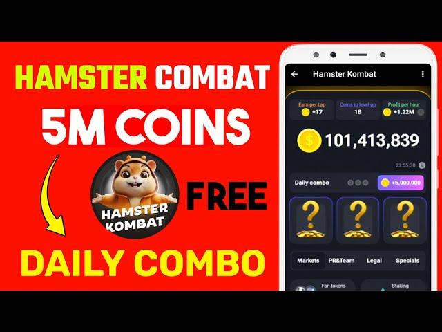 Hamster Combat Coin  Daily Cambo । TechInfo Sunil। #techinfosunil 15 June