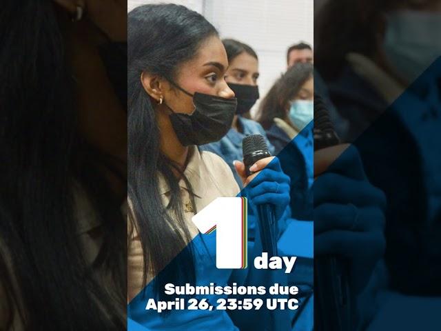 Technovation Girls submission deadline TOMORROW! | #shorts
