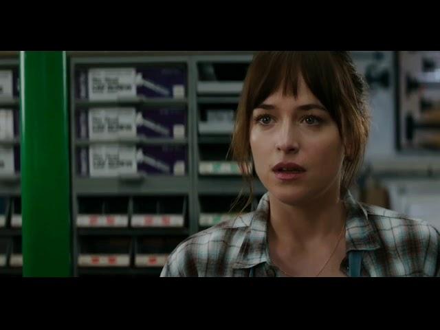 Fifty Shades of Grey (2015) - Christian visit Ana  at  Store