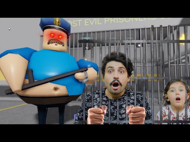 ROBLOXUN EN ZOR HAPİSHANESİNDEN KAÇTIK | Roblox Barry's Prison Run Obby!