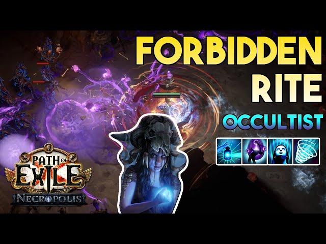 [3.25] CoC Forbidden Rite Build | Occultist | Settlers of Kalguur | Path of Exile 3.25