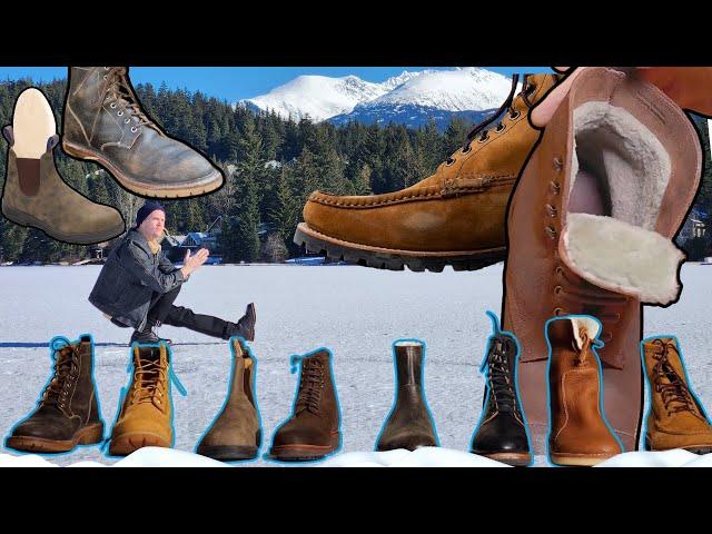 The 10 BEST WINTER BOOTS for men (that are actually stylish)