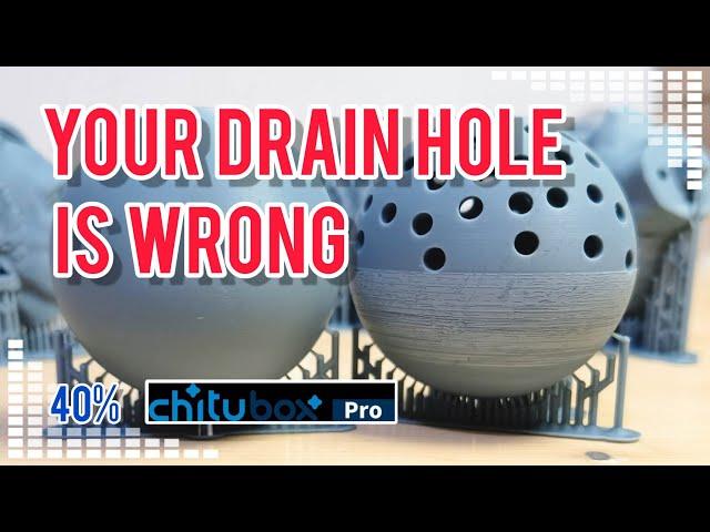 Chitubox Masterclass Resin Printing How To Place Drain Hole