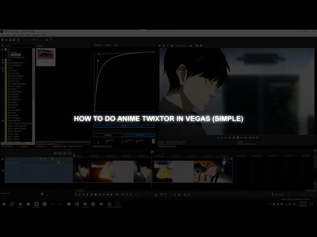 How to do anime twixtor in VEGAS PRO (SIMPLE)