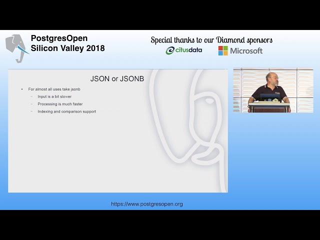 Using JSON in PostgreSQL