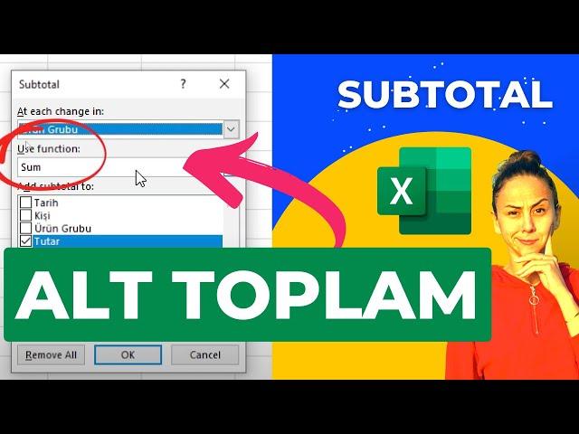 10.4. Excel Lists - SUBTOTAL