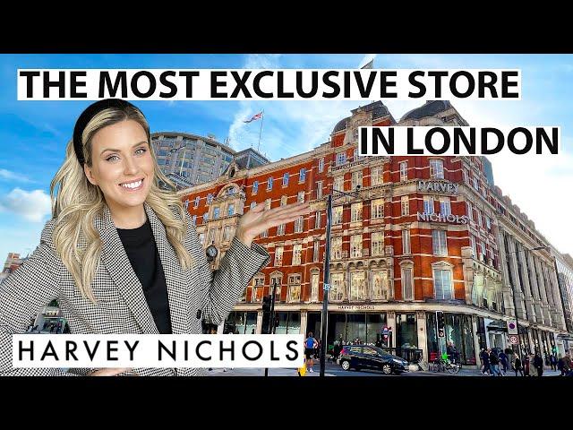 THE MOST LUXURY FASHION STORE IN UK | Inside Harvey Nichols